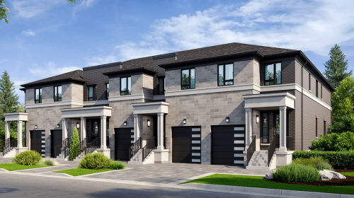 luxury town homes in pickering
